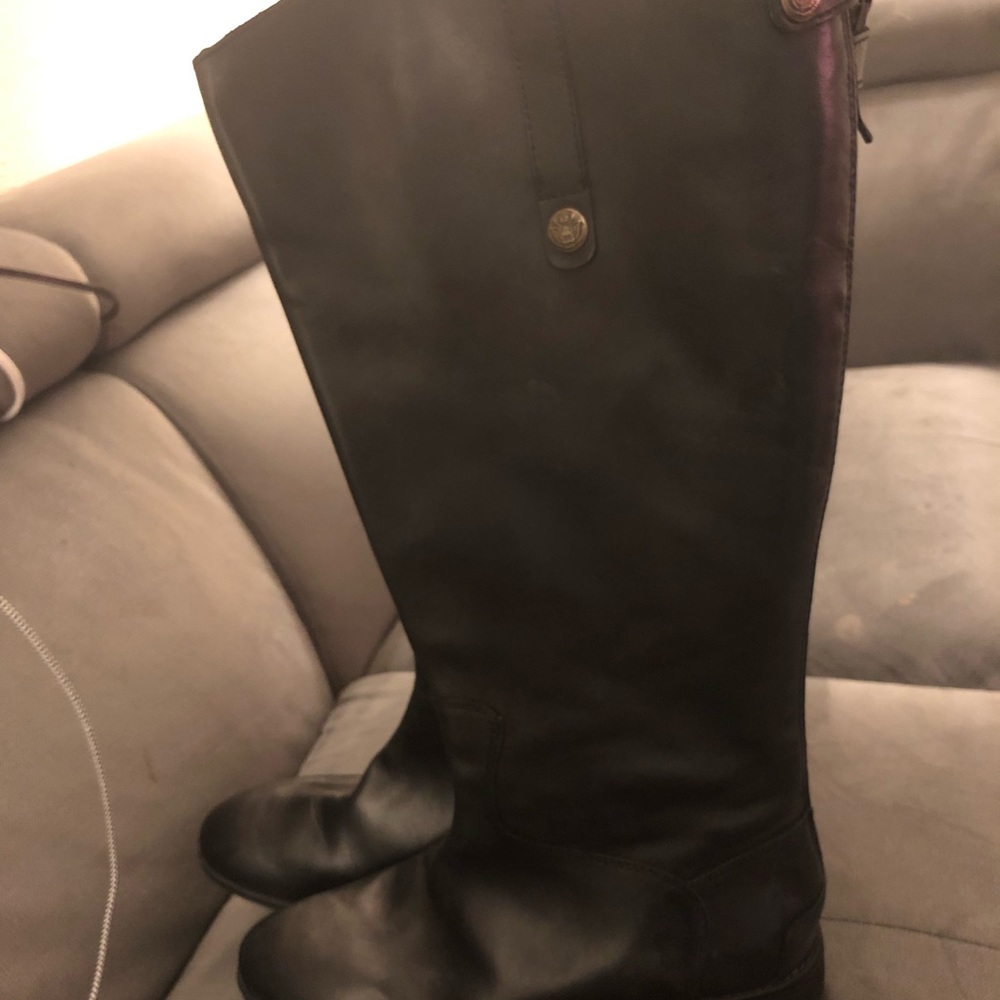 Penny2 Wide Calf Leather Riding Boot